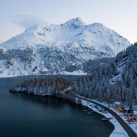 Hotel Cristallina Sils Maria Bagian luar foto