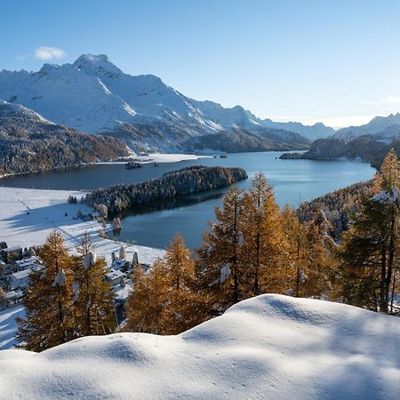 Hotel Cristallina Sils Maria Bagian luar foto