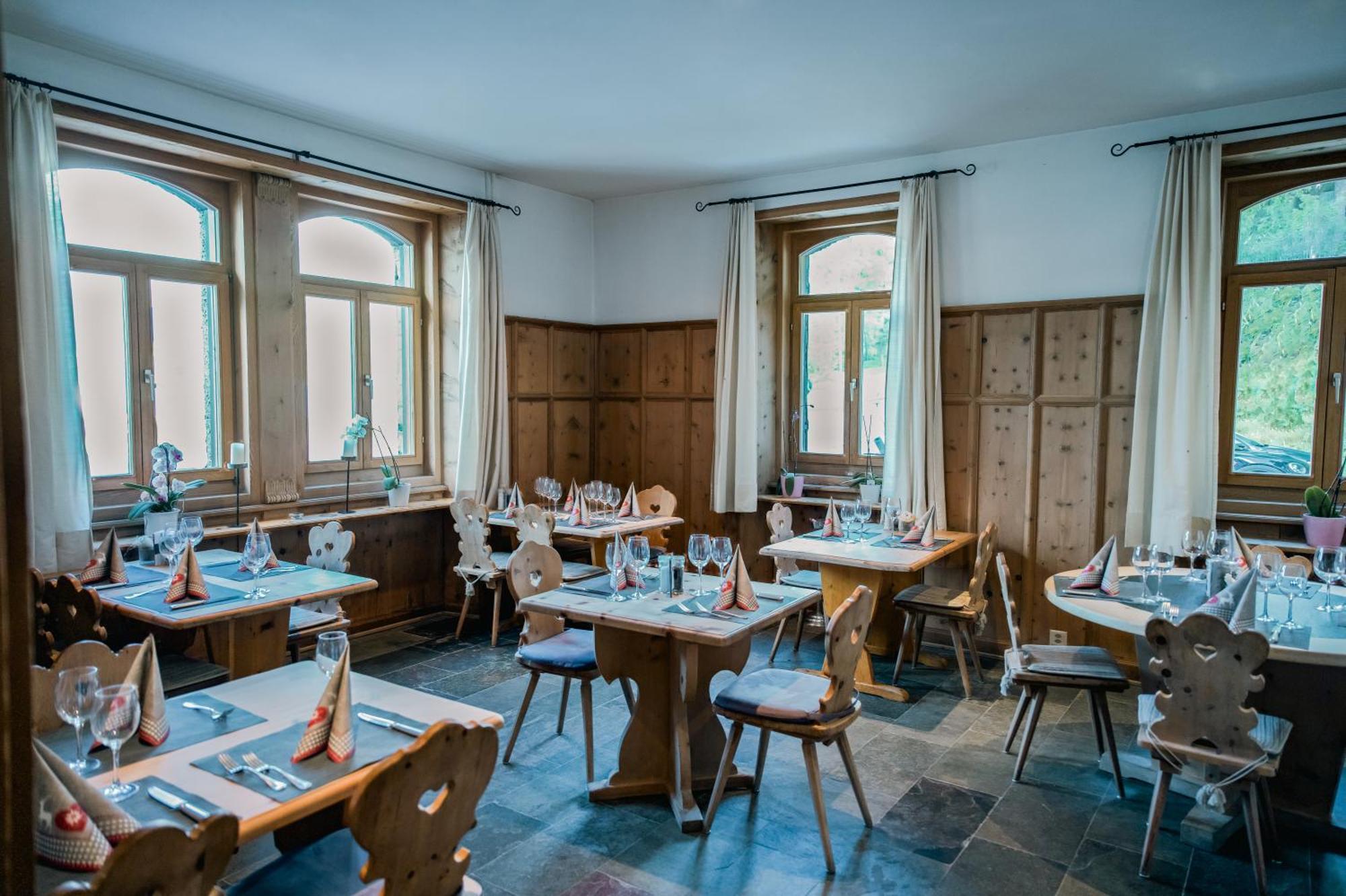 Hotel Cristallina Sils Maria Bagian luar foto