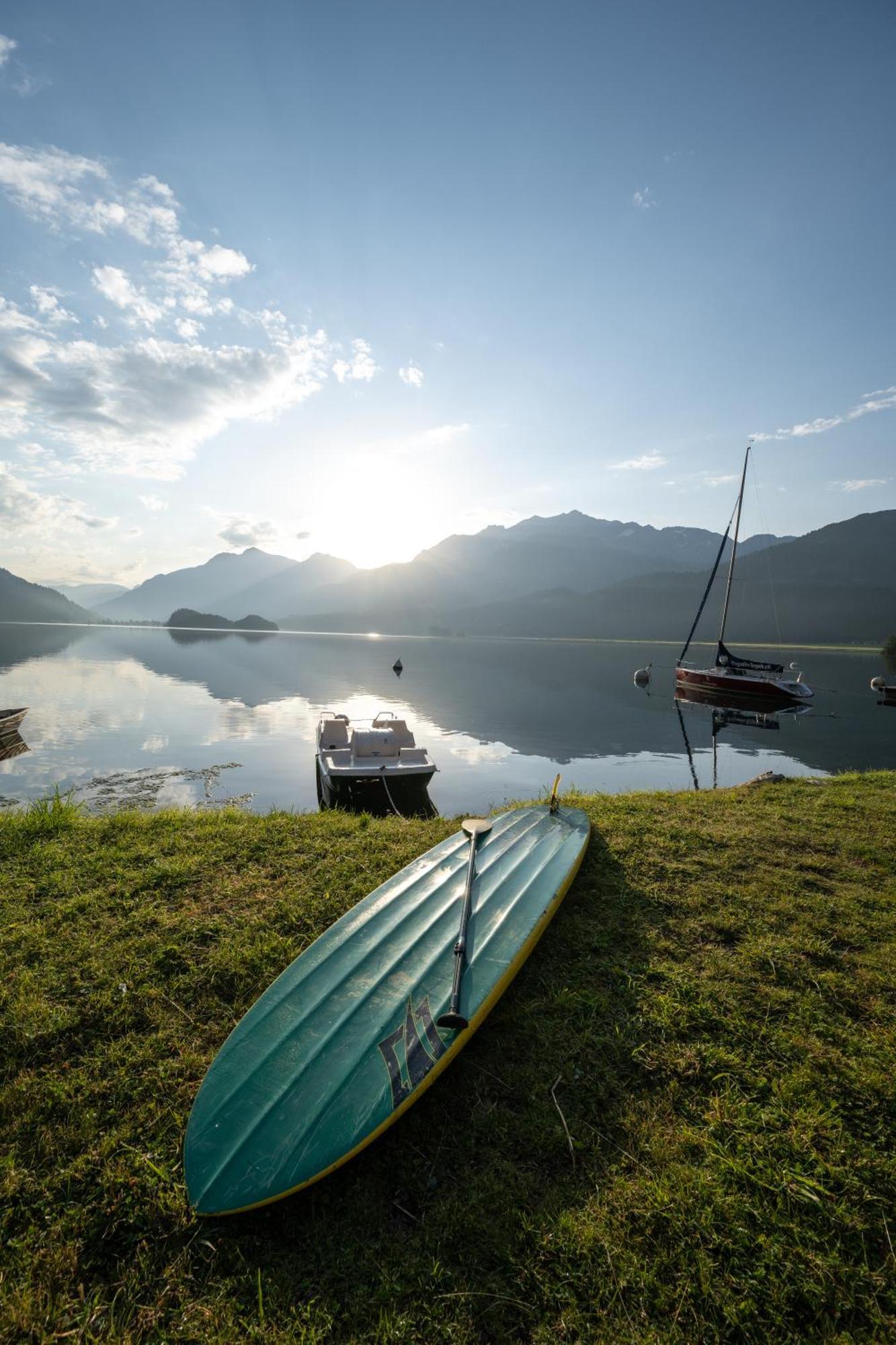 Hotel Cristallina Sils Maria Bagian luar foto